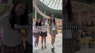 Download lagu What people wear at Lotte World in Seoul Korea: school uniforms! #seoul #travelkorea #kdrama #korea mp3