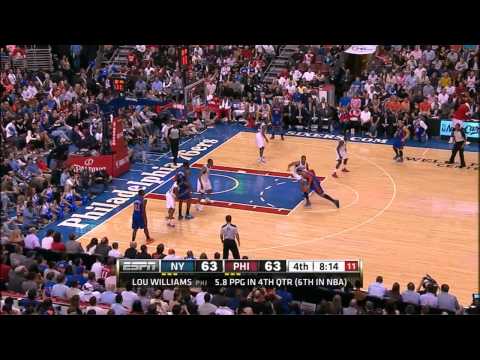 The Jeremy Lin Show Vs. Philadelphia 76ers (3/21/12)