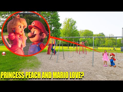 Princess Peach and Super Mario Bro FALL IN LOVE (THEY KISSED)