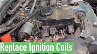 BMW 328i Test & Replace Ignition Coils - Fix P030x Error Codes