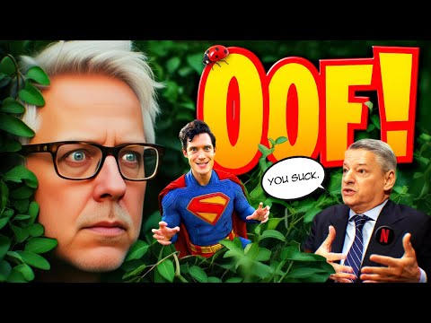 NETFLIX CEO DROPS A BOMBSHELL! James Gunn’s Superman UNDERPERFORMED — Mocked Across the Internet