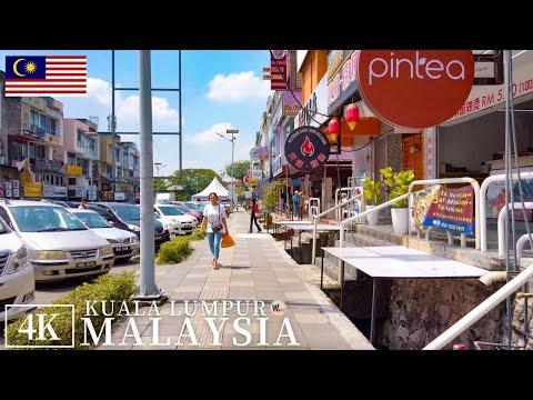 Malaysia Local Walking Tour 4K - SS15 in Subang Jaya