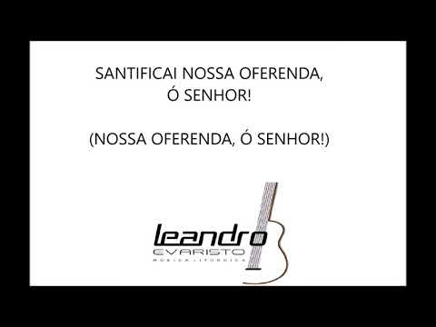 ACLAMAÇÕES À ORACAO EUCARISTICA I (RESPOSTAS) - CATÓLICA