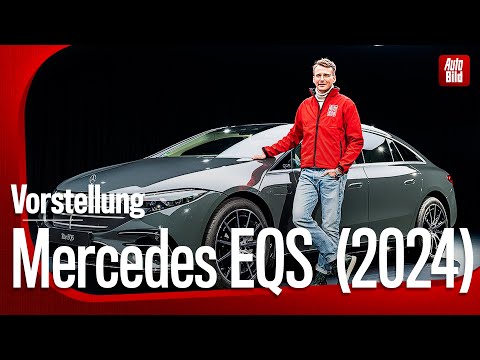 Mercedes gives the EQS more range and a more refined look | Presentation with Jan Götze