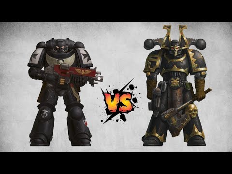 Black Templars vs Black Legion