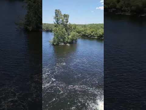 Dique Nivelador Boca del Río en Las Tapias Valle de Traslasierra Córdoba Arg. #sierrasdecordoba