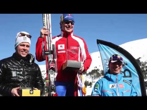 Jan Farrell wins Speed Ski World Cup 2014 in SDH.