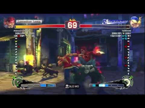 Masa212001 ( Evil Ryu ) vs talkbow ( Yun ) SSF4 AE 2012 1080p HD