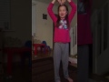 Emily Doing A Back Bend