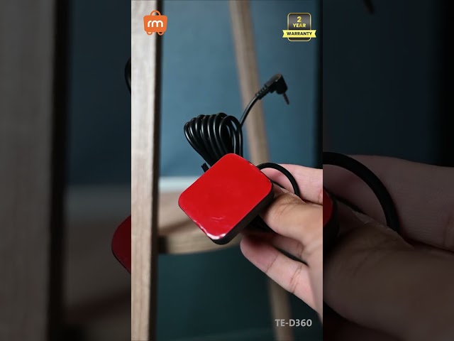 TE-D360 Ticar Dash Cam 3.16 Inch 4 Cameras 360 Degree 2K Front Camera with Clear Night Vision + Audio Recording