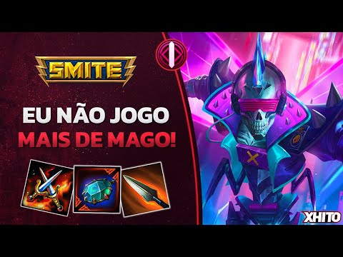 Não tem MOTIVO pra jogar de mago nesse META! AH MUZEN CAB MID - ⚡ Smite BR Ranked Conquista
