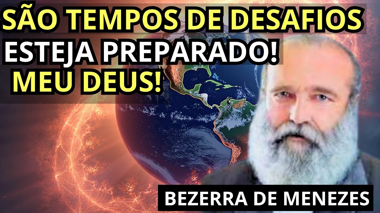 Atenção: ACONTECIMENTOS QUE PRECEDEM A QUEDA DAS TREVAS I Bezerra de Menezes I  Espiritismo Em Casa