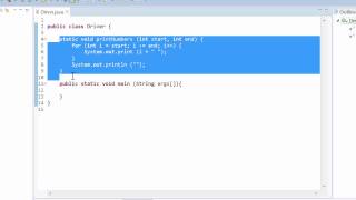 Tutorial 9 - Programming Functions in Java