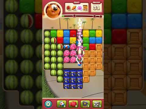 Toon blast 3244 no boosters 3 stars