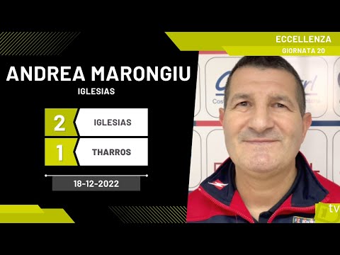 Andrea Marongiu allenatore Iglesias 18-12-2022 - Diario Sportivo