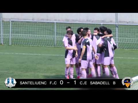 Temp2015/16 | Jornada 22 | Santfeliuenc FC 2-1 CE Sabadell B