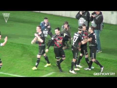 29. kolejka Nice 1 Liga: Skrót meczu GKS Tychy - Znicz Pruszków 4:1
