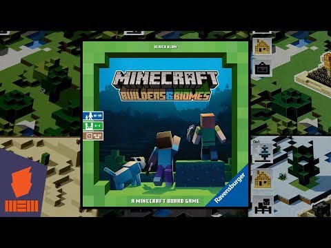 Minecraft: Builders & Biomes - Craziest BoardGameGeek Session w/ WEM