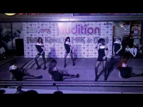 140327 AngelPluz cover AOA - Elvis + Miniskirt @Hello! Korea 2014 (Audition)