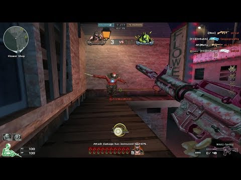 Crossfire VN : M4A1 - Spring - mạnh như VIP - Zombie V4 - ( Hero Mode X )