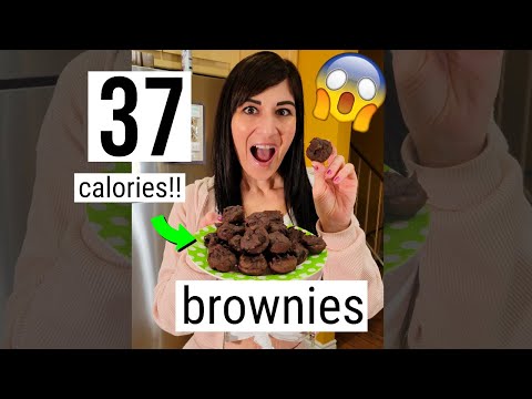 37 CALORIE Protein Brownie Bites