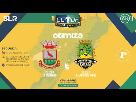 Jaguarão x Arroio do Padre - Jogo 03 - CCDF Seleções 2026