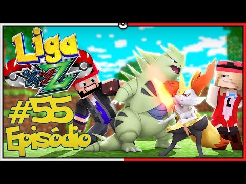 Pixelmon XYZ League #55 - Monta Alan Vs Serena
