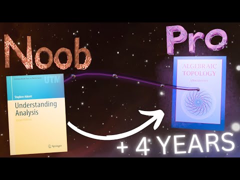 The Exact Math Books I read to go from Beginner to Pro (in under 4 years)