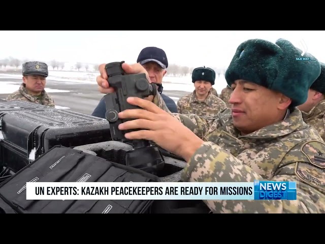 Қозоғистон тинчликпарварлик миссиясини бошлашга тайёр