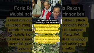 Download lagu Fariz RM hadirkan dua rekan posisi sebagai saksi untuk meringankannya #shorts #farizrm #fyp #heboh mp3