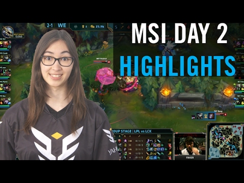 MSI 2017 Day 2 Highlights