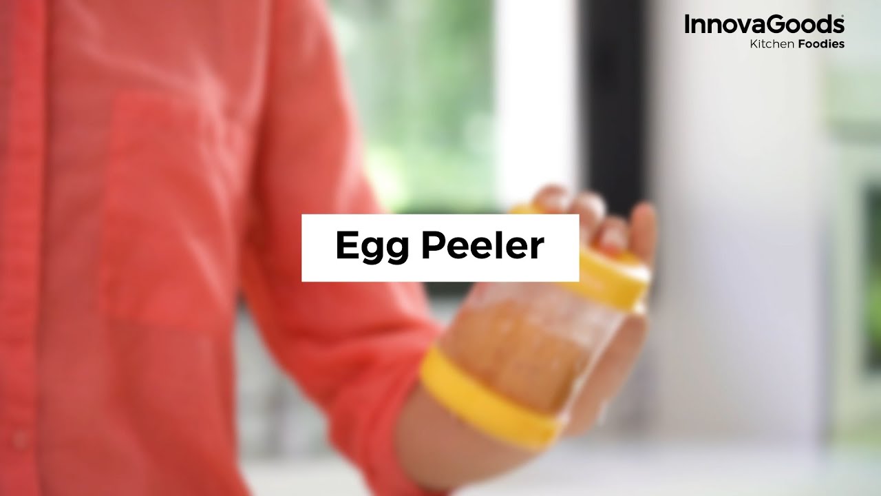 Virtų kiaušinių lupimo prietaisas Shelloff InnovaGoods Kitchen Cook Virtų kiaušinių lupimo prietaisas Shelloff InnovaGoods Kitchen Cook