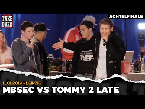 Tommy2Late vs. Mbsec - Takeover Freestyle Contest | Leipzig 11.01.19 (AF 1/8)