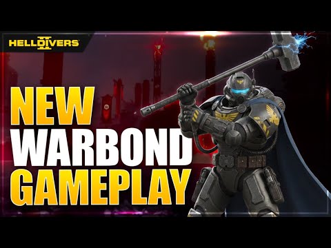 First Look At Helldivers 2 New Siege Breakers Warbond Gameplay & Armor