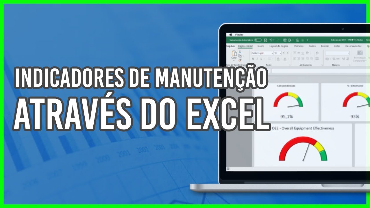 Como Calcular e Gerenciar uma Carteira de Indicadores de Manutenção Usando o Excel
