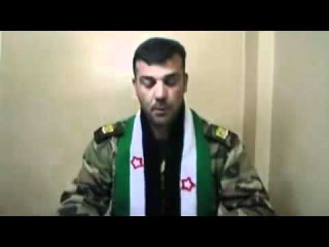 انشقاق الرائد سالم عبد الكريم حبوش من مرتبات الفرقة 18 دبابات الكتيبة 432 م/د وانضمامه إلى الجيش السوري الحر