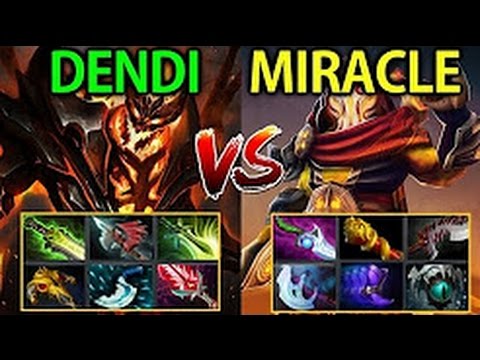 Miracle  Shadow Fiend vs Dendi Invoker Dota2 7 01  Leave Me Alone!