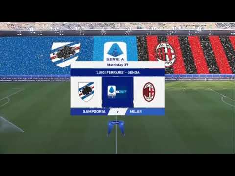 Milan vs sampdoria 4-1 All goals and Extended Highlights.