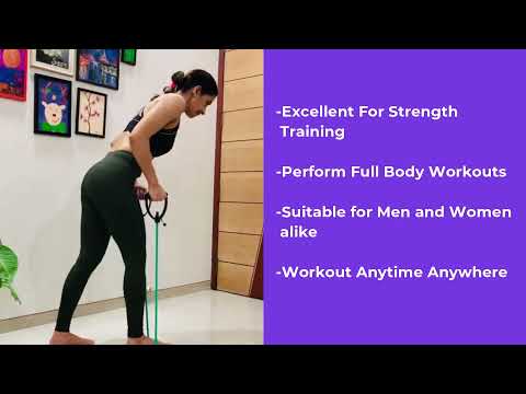 Joyfit Adjustable Toning Tube, Exercise Tube For Workouts(7-10 kg