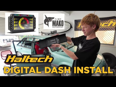 Haltech IC-7 Digital Dash Install - VL COMMODORE BUILD - EP 17