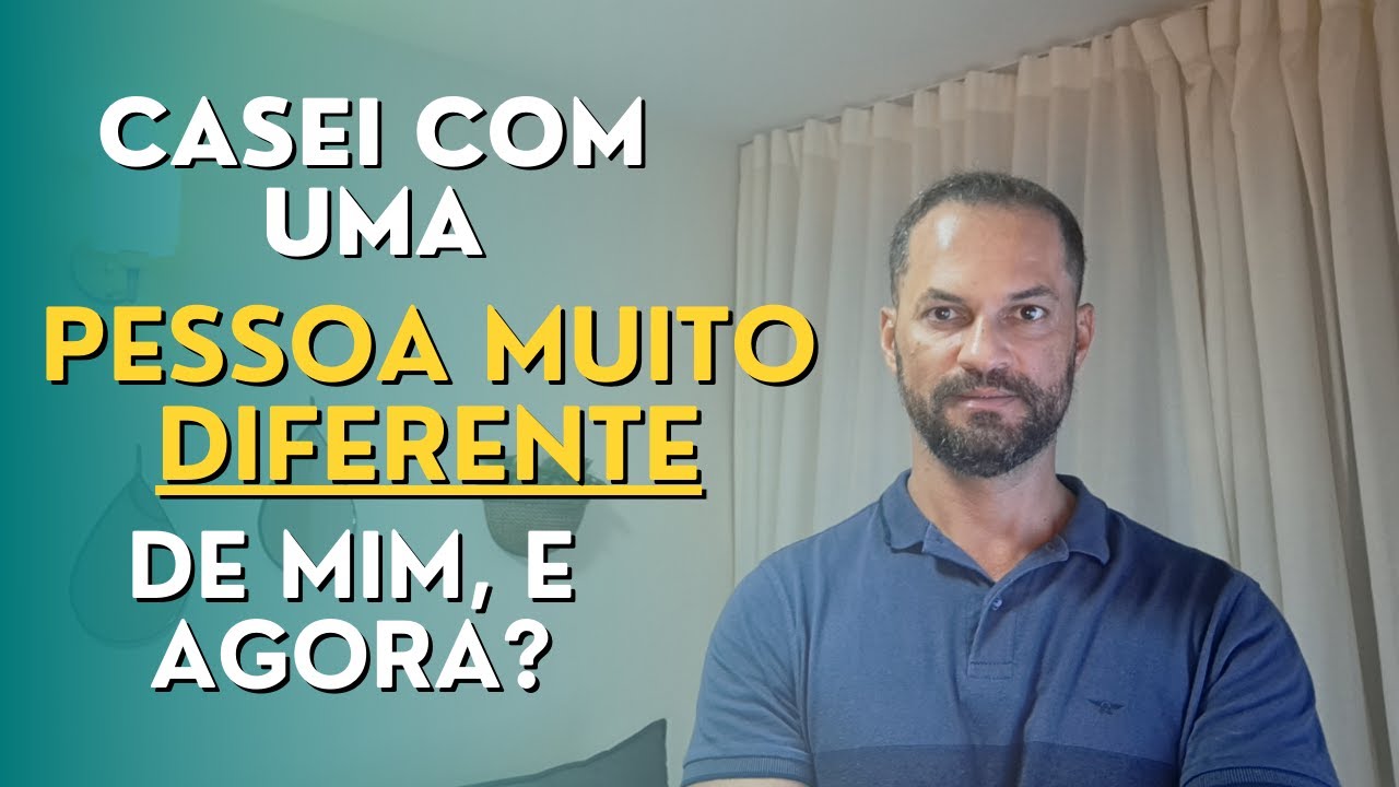 Será que os opostos se atraem e você casou com um perfil muito diferente do seu?