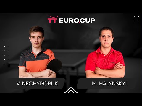 16:45 Vadym Nechyporuk - Mykola Halynskyi 30.03.2024 TT Euro.Cup Ukraine Elite. TABLE 3