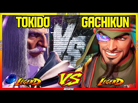 SF6 Tokido (JP) VS Gachikun (Rashid)💥Messatsu💥