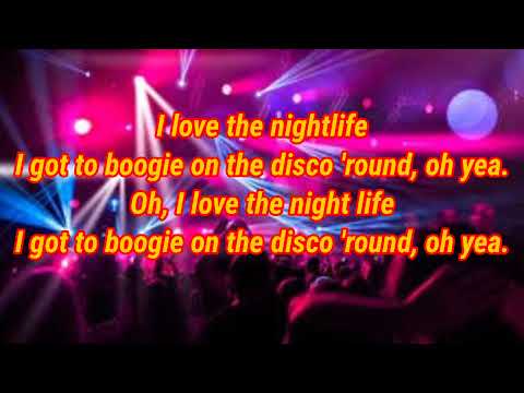 I Love The Night Life by Alicia Bridges Lyrics