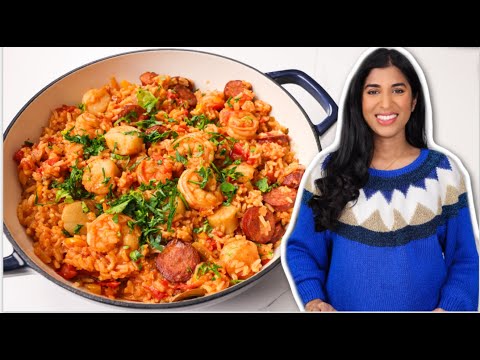 One Pot Seafood Jambalaya (Made with Canadian Seafood :D)