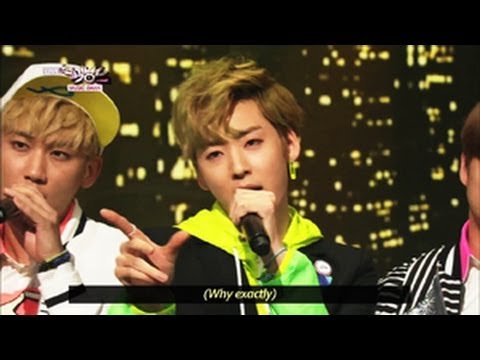 uBEAT - Should Have Treated You Better (2013.05.18) [Music Bank w/ Eng Lyrics]