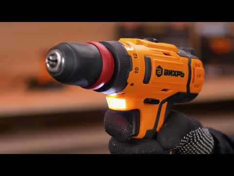 Миниатюра изображения товара Аккумуляторная дрель-шуруповерт Вихрь ДА-12Л-2КC (72/14/33)