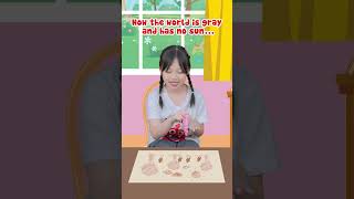 Bé học tiếng Anh qua bài hát: Màu sắc biến mất?! 😱 | Where Did the Colors Go? Song #shorts 