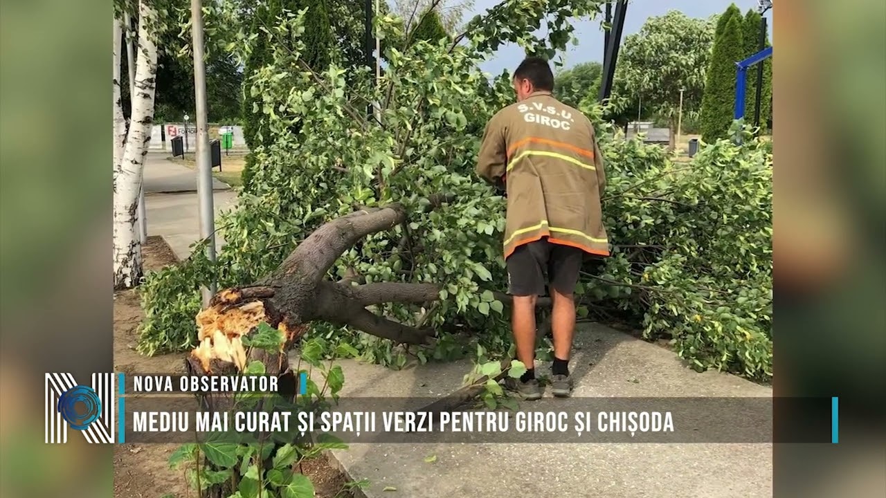 Mediu mai curat și spații verzi pentru Giroc și Chișoda