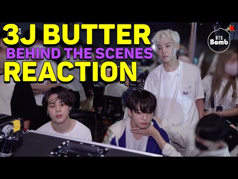 The 3J Butter Choreography Behind The Scenes - BTS (방탄소년단) REACTION